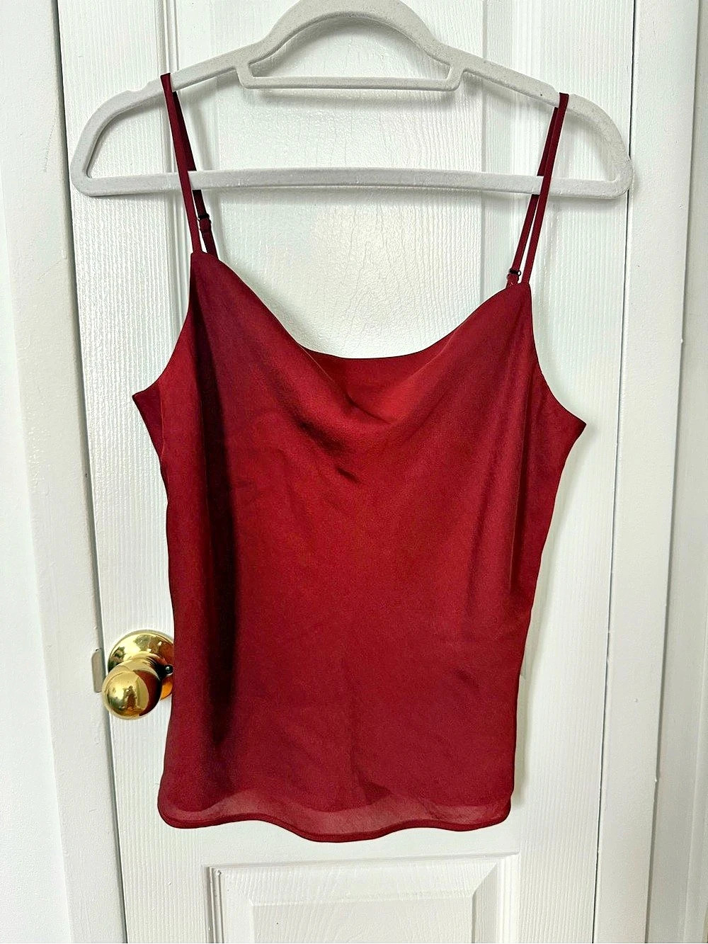 Scotch & soda Women's Satin Camisole in Red Size Medium Like New